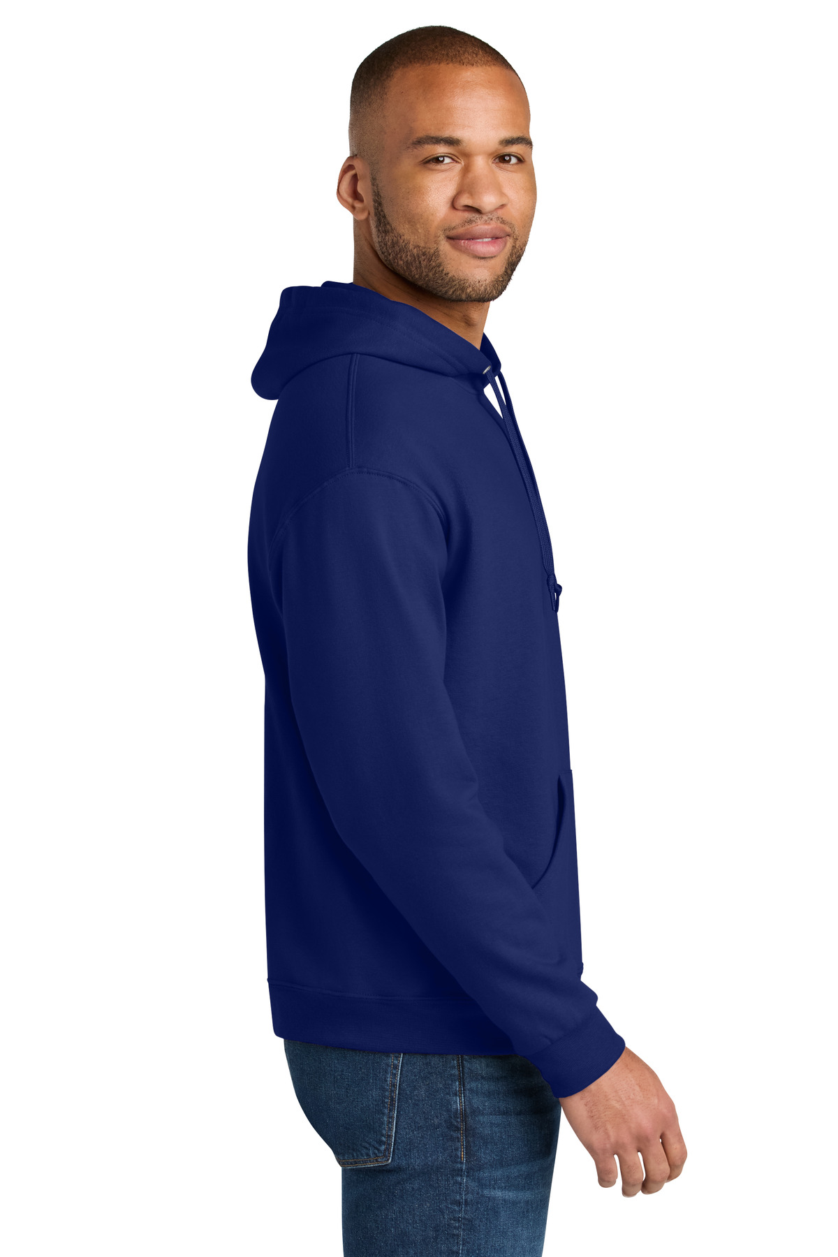 Jerzees Ultimate Unisex CVC Ring Spun Hooded Sweatshirt IC49M 31