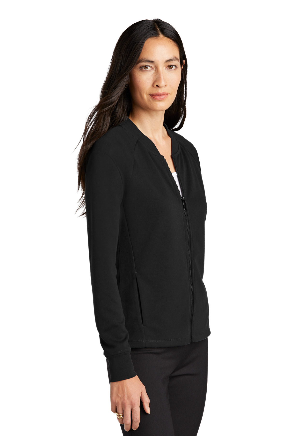 Mercer+Mettle Women's Double-Knit Bomber MM3001 24