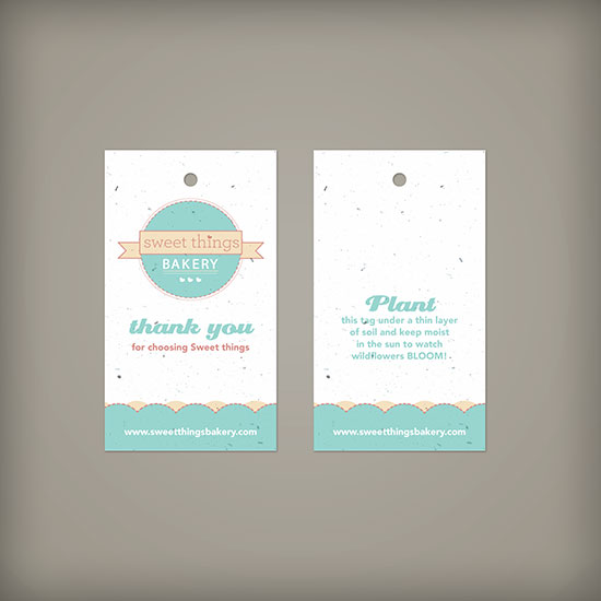 Double-Sided 2 x 3.5" Seed Paper Tags 2