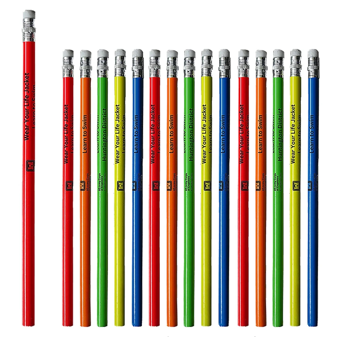 Pencils with Erasers 2