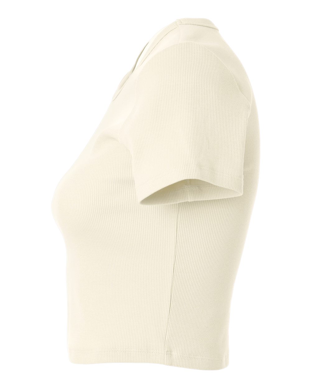 Women's Baby Rib Cropped Tee - BR210 17