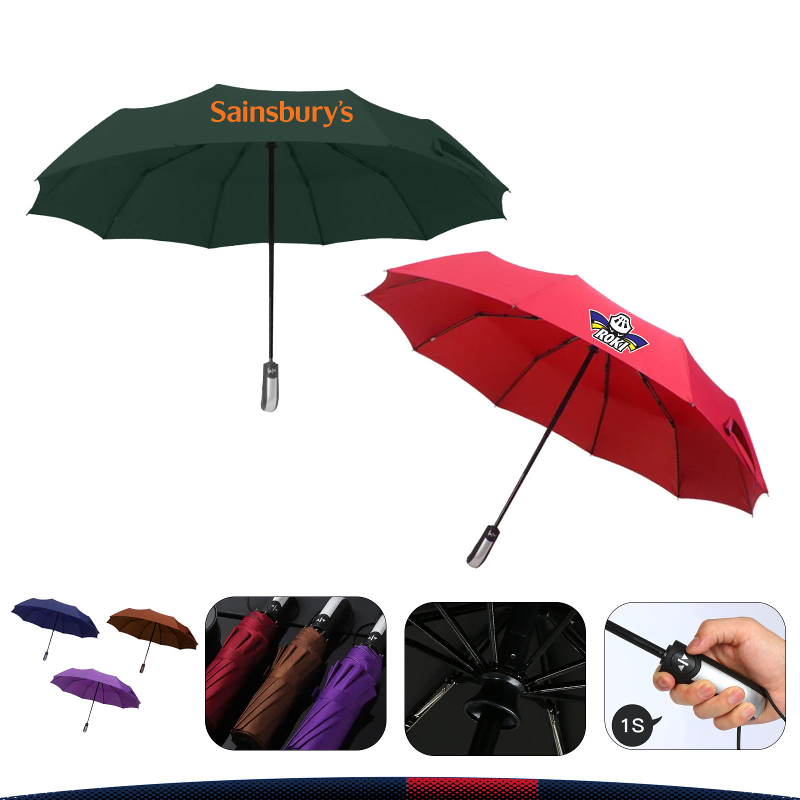 Liaro Automatic Folding Umbrella 7