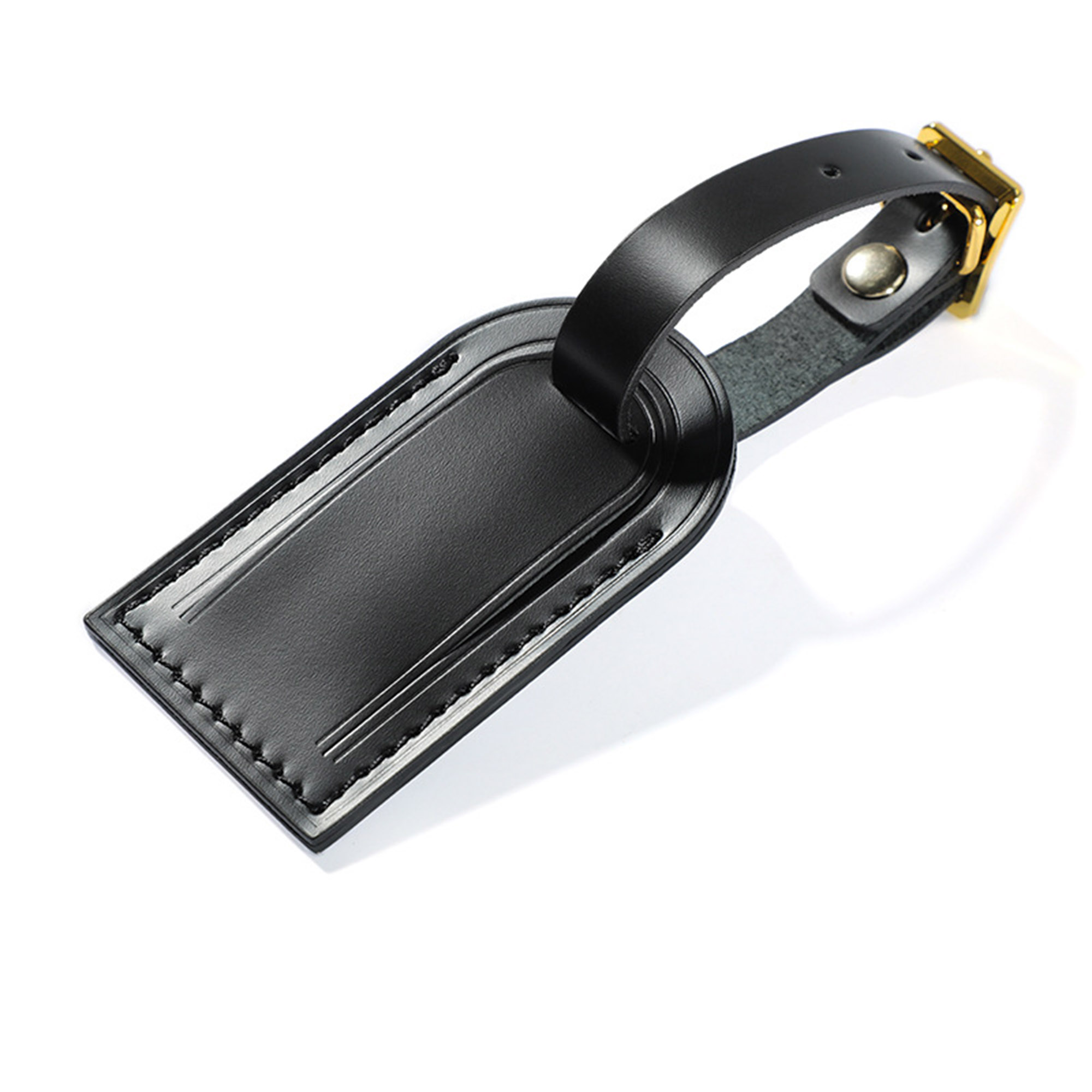 Genuine Leatherette Luggage Tag 4