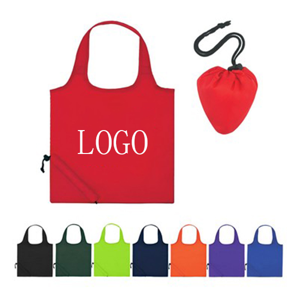 Foldable Strawberry-Shaped Shopping Tote Bag 3