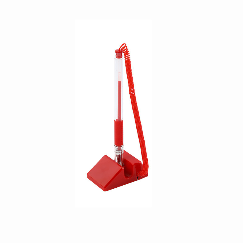 Desktop Pens with Plastic Chains and Pen Holder 5