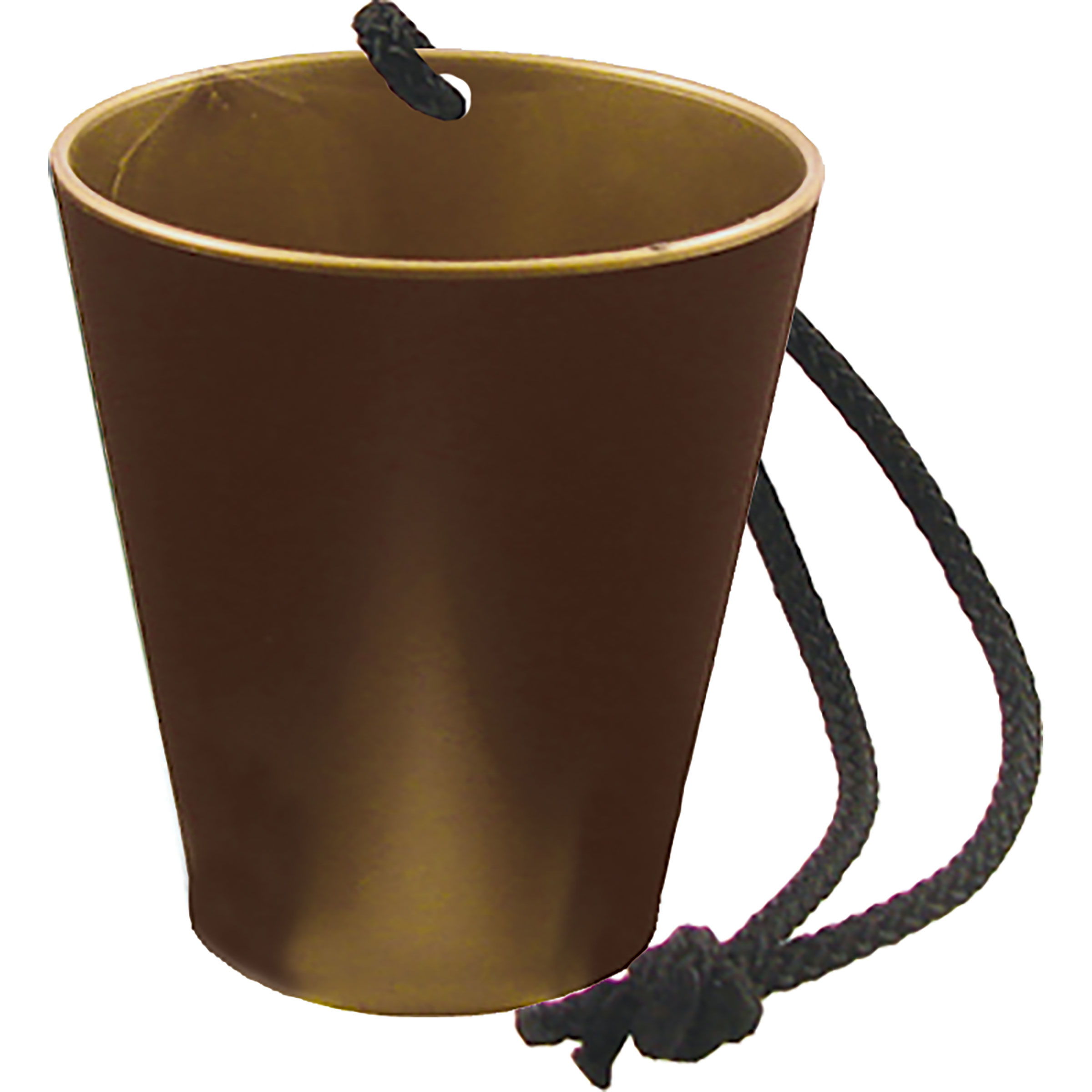 1.5oz Plastic Bottle Neck Hanging Sidecar Shot Glass with Black Rope 2