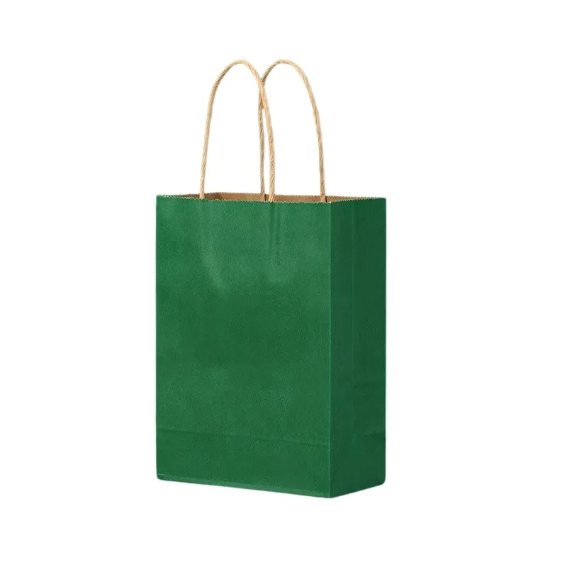 Colorful Kraft Paper Shopping Bags 2