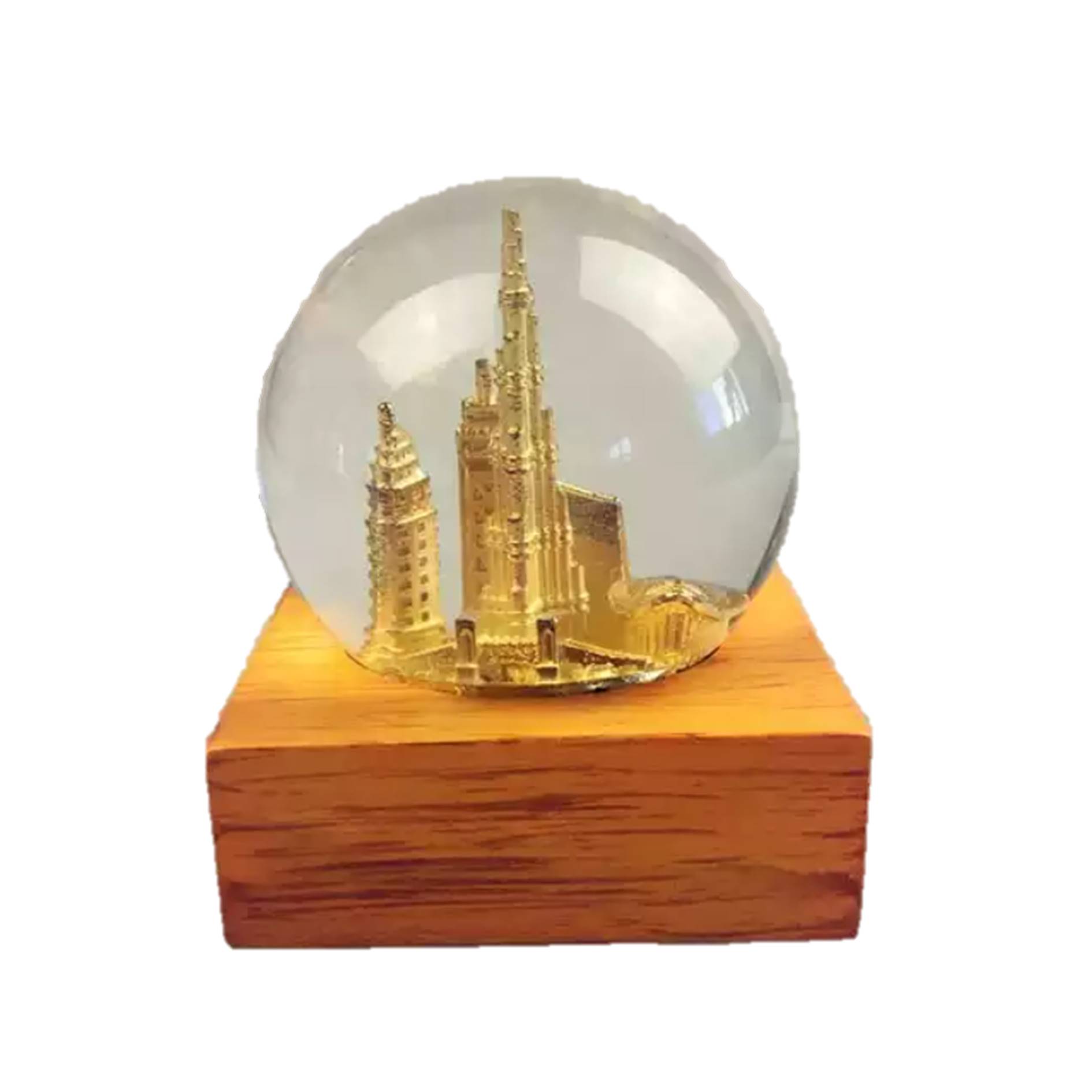 Custom City Souvenir Snow Crystal Ball 3