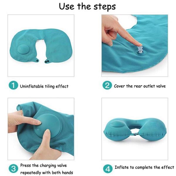 U Shaped Inflatable Neck Pillow 7