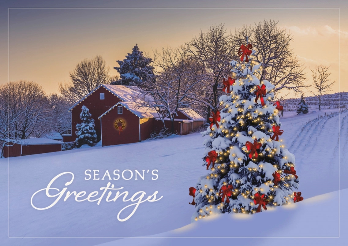 Country Morning Holiday Cards 2