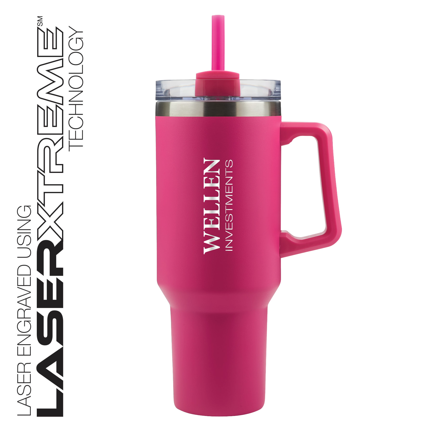 Lucas 40 oz. Double Wall, Stainless Steel Travel Mug 34