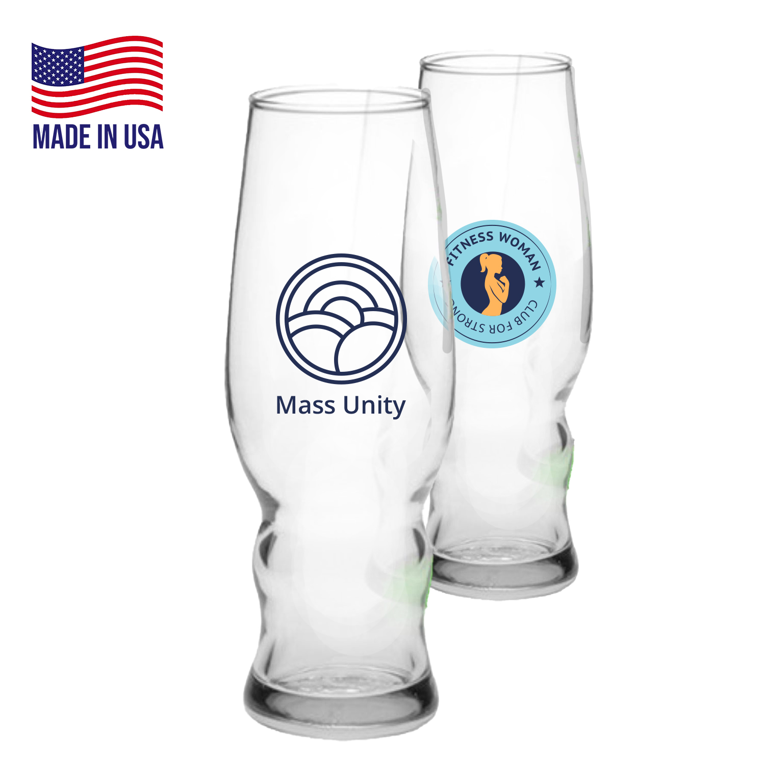 16 oz. USA Made ARC Custom Glasses 2