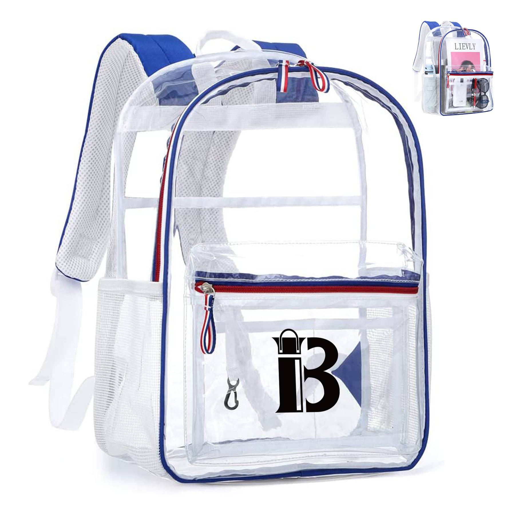 PVC Transparent Backpack 1