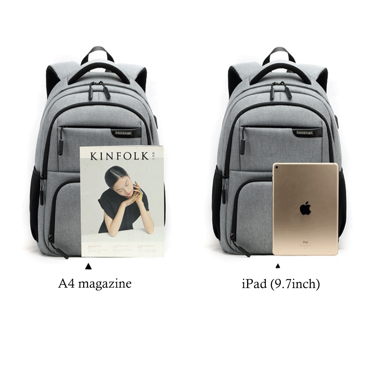 15.6inch Oxford Cloth Shoulder Bag Computer Backpack 14