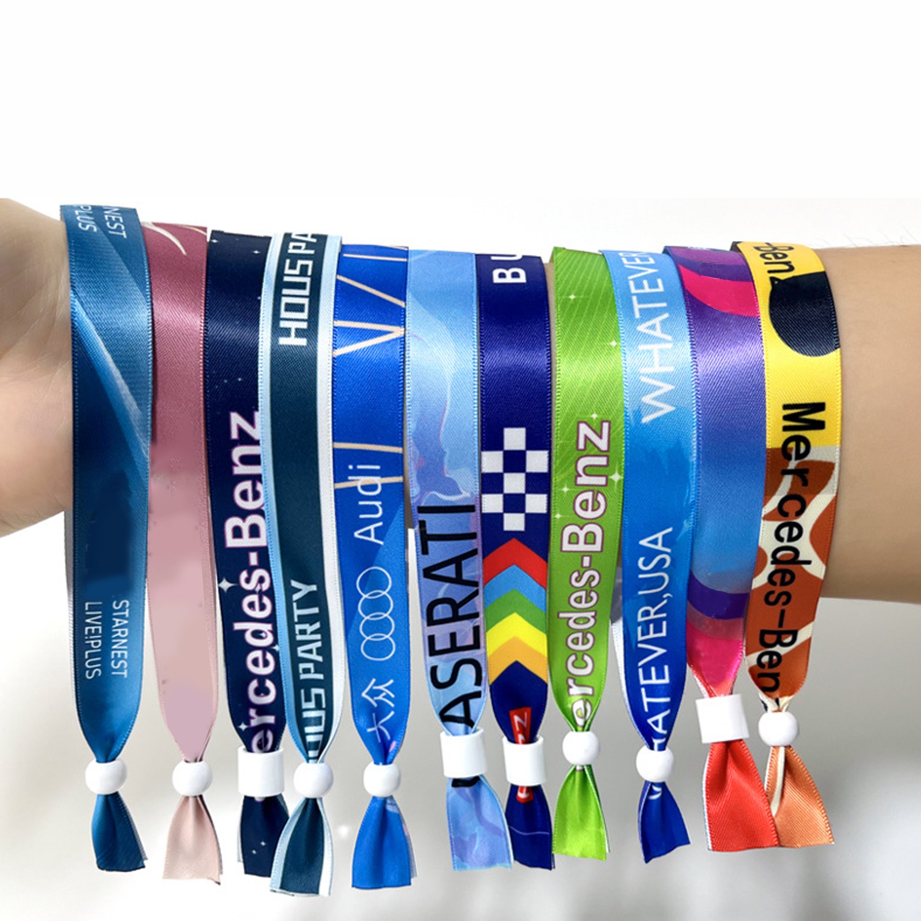 Disposable Wristband Polyester Bracelet 1