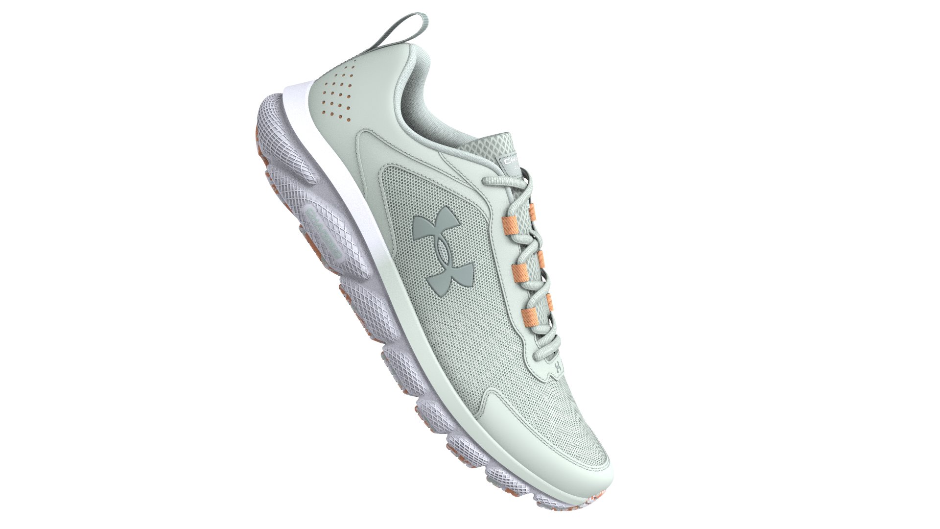 Women's UA Charged Assert 9 Marble Wide D Running Shoes 2
