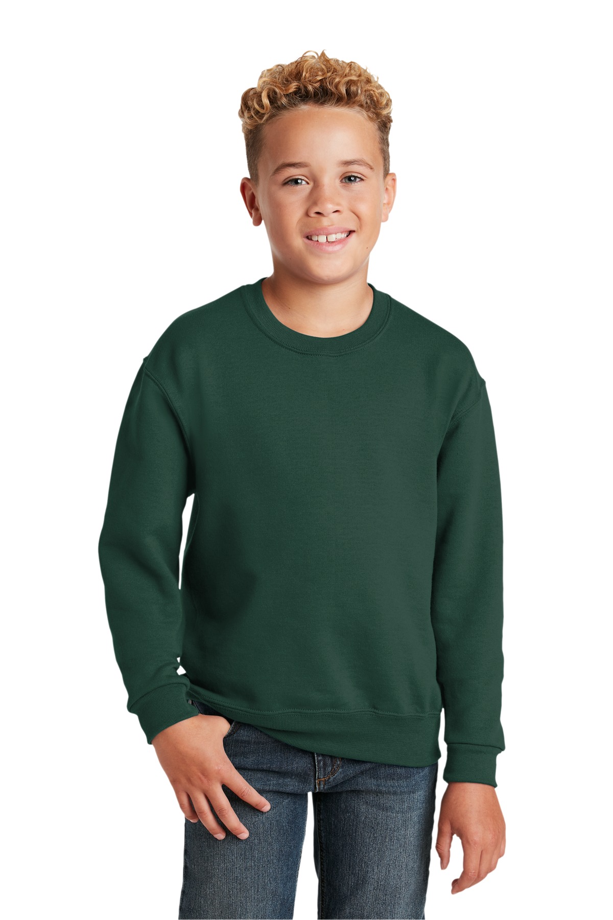 Jerzees - Youth NuBlend Crewneck Sweatshirt. 562B 61