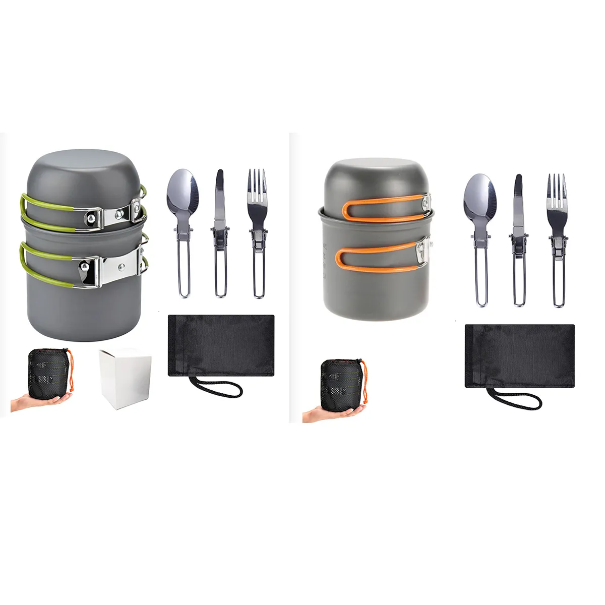 Portable Safety Multi-Purpose Outdoor Camping Pot Set 2