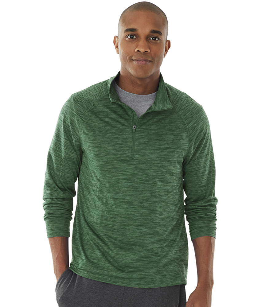 Men's Space Dye Performance Pullover 11