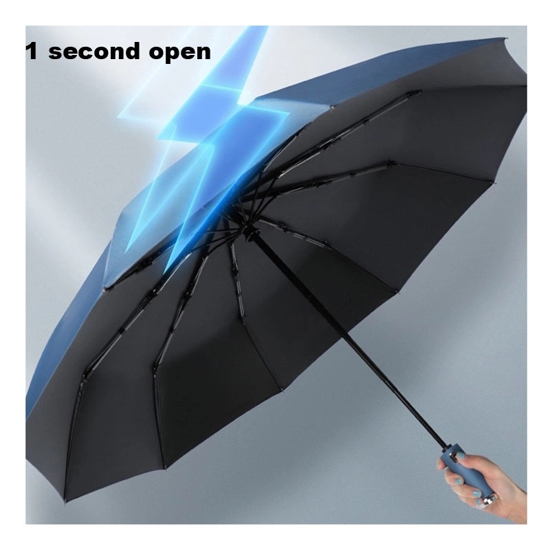 Custom Auto Open & Close umbrella with led light 6