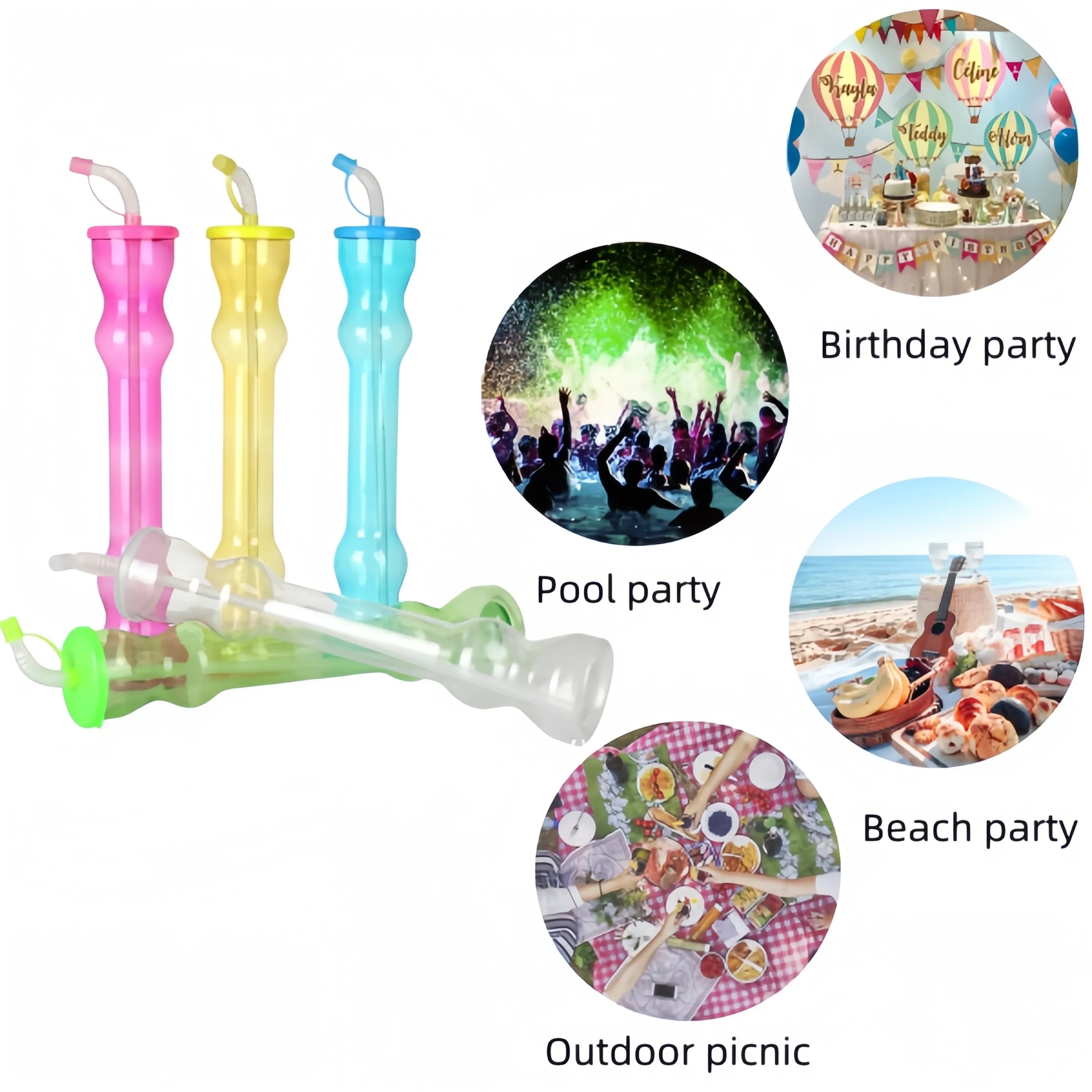 Plastic Dumbbell bottles 2