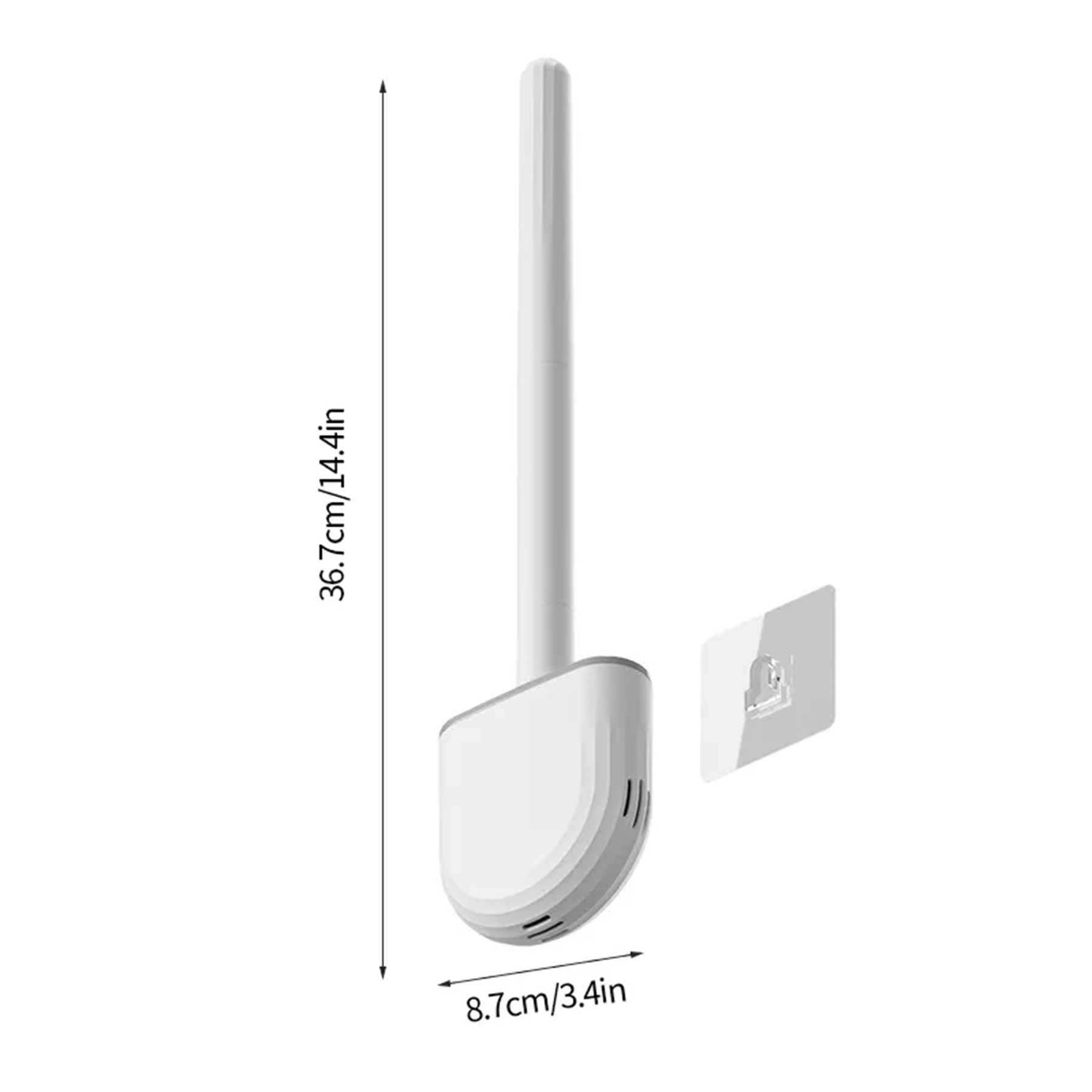 Silicone Toilet Brush and Holder Sets 3