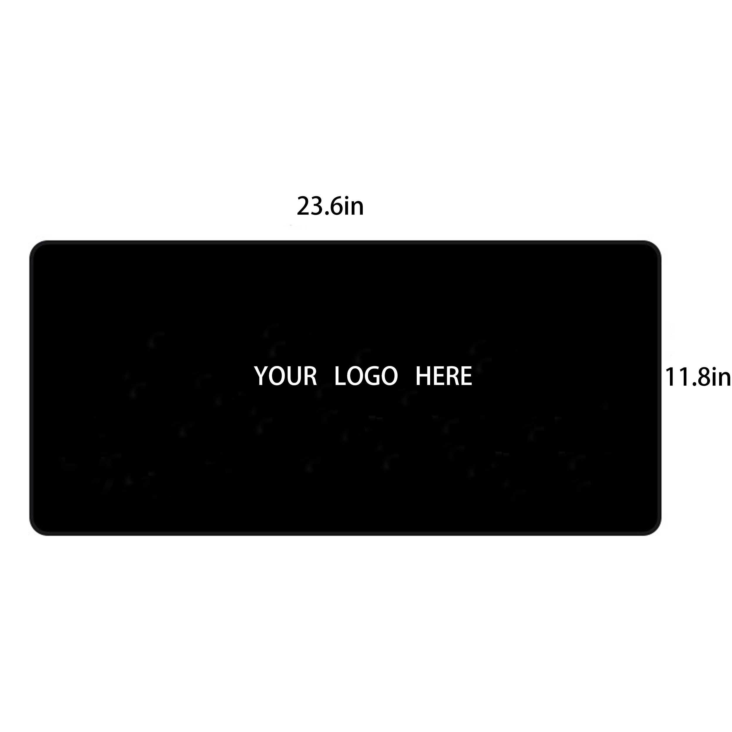 Large Rubber Mouse Pad 2