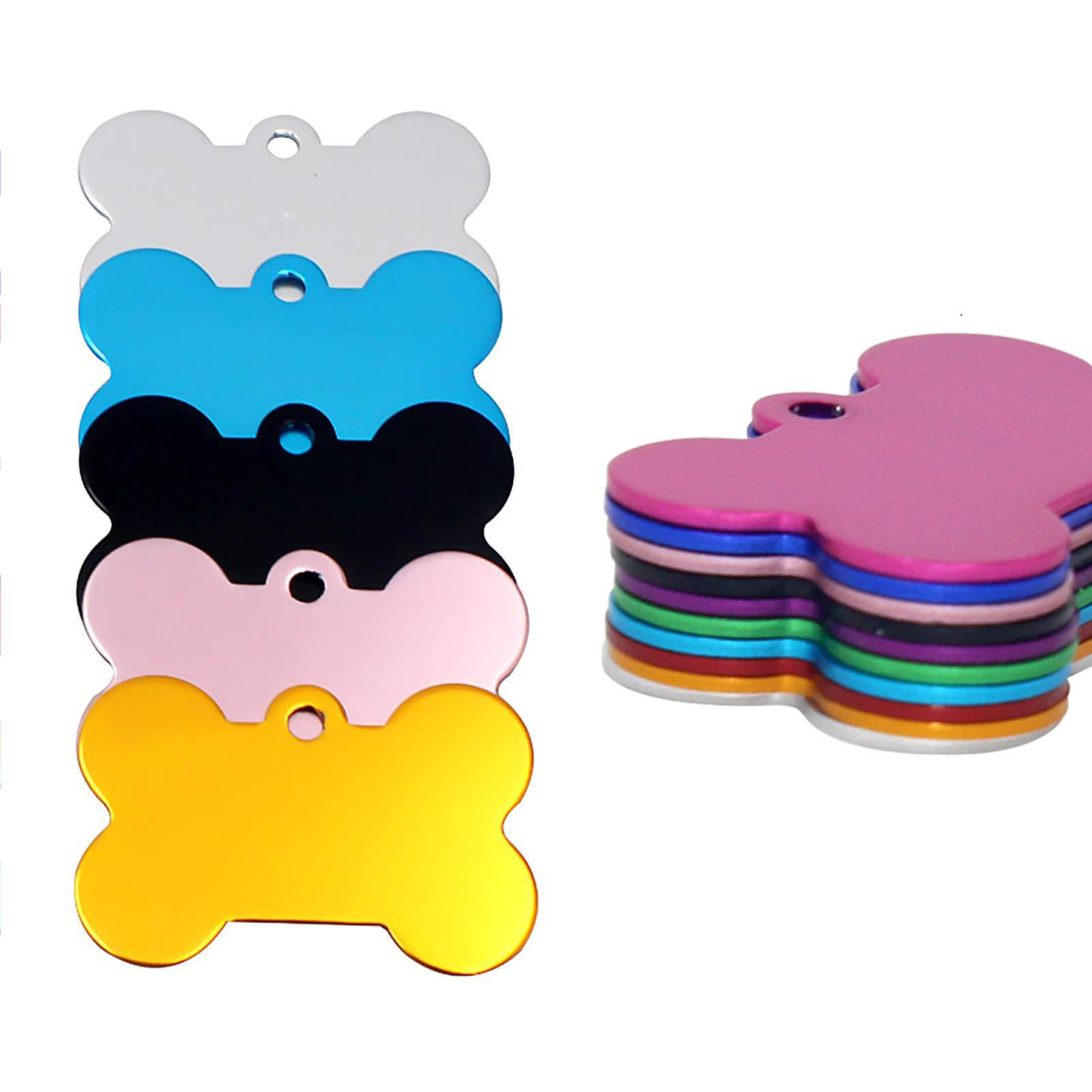 Bone Shape Pet Id Tag 2