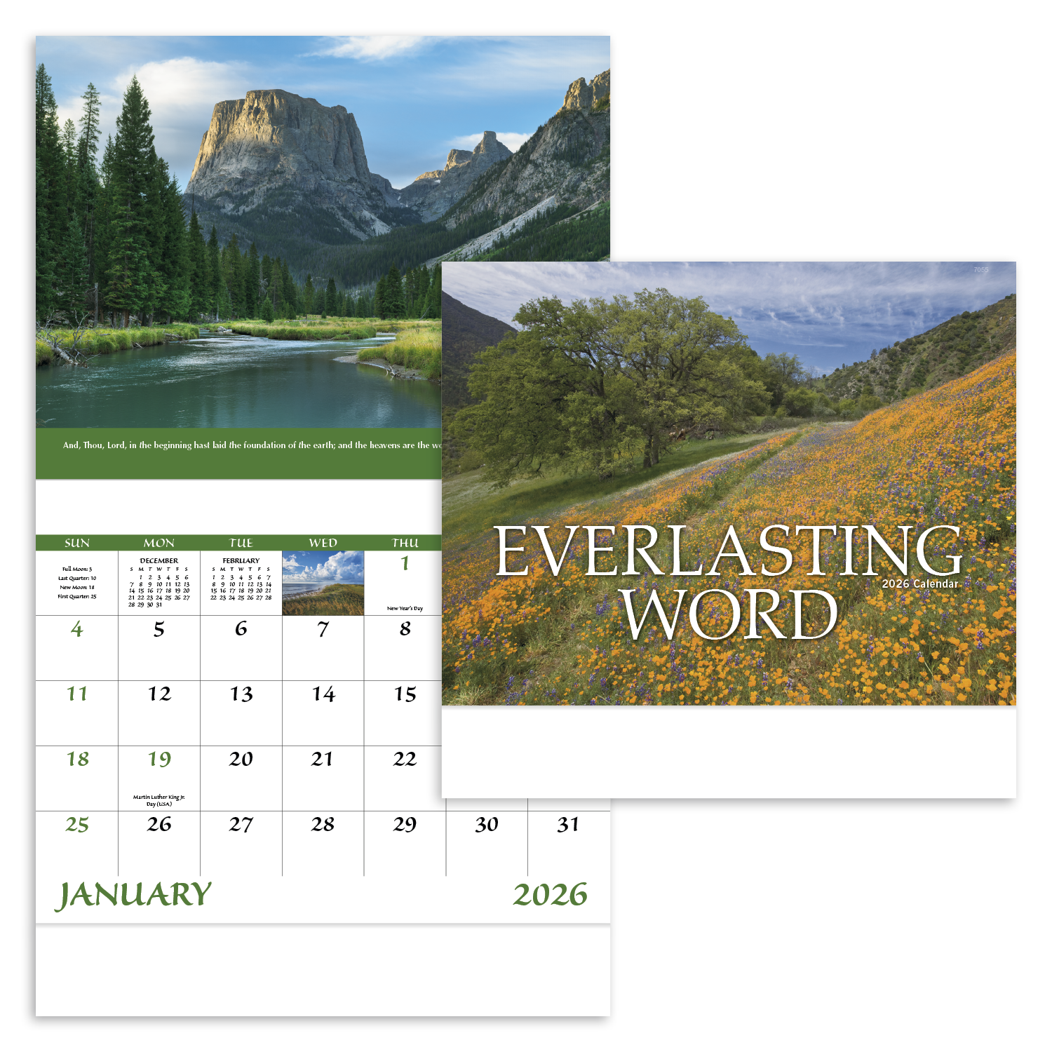 Good Value™ Everlasting Word - Stapled Calendar 2