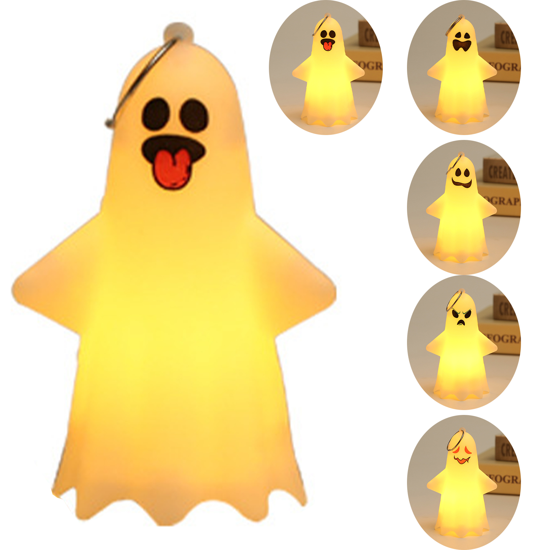 Cute Halloween Ghost Lamp Light 2