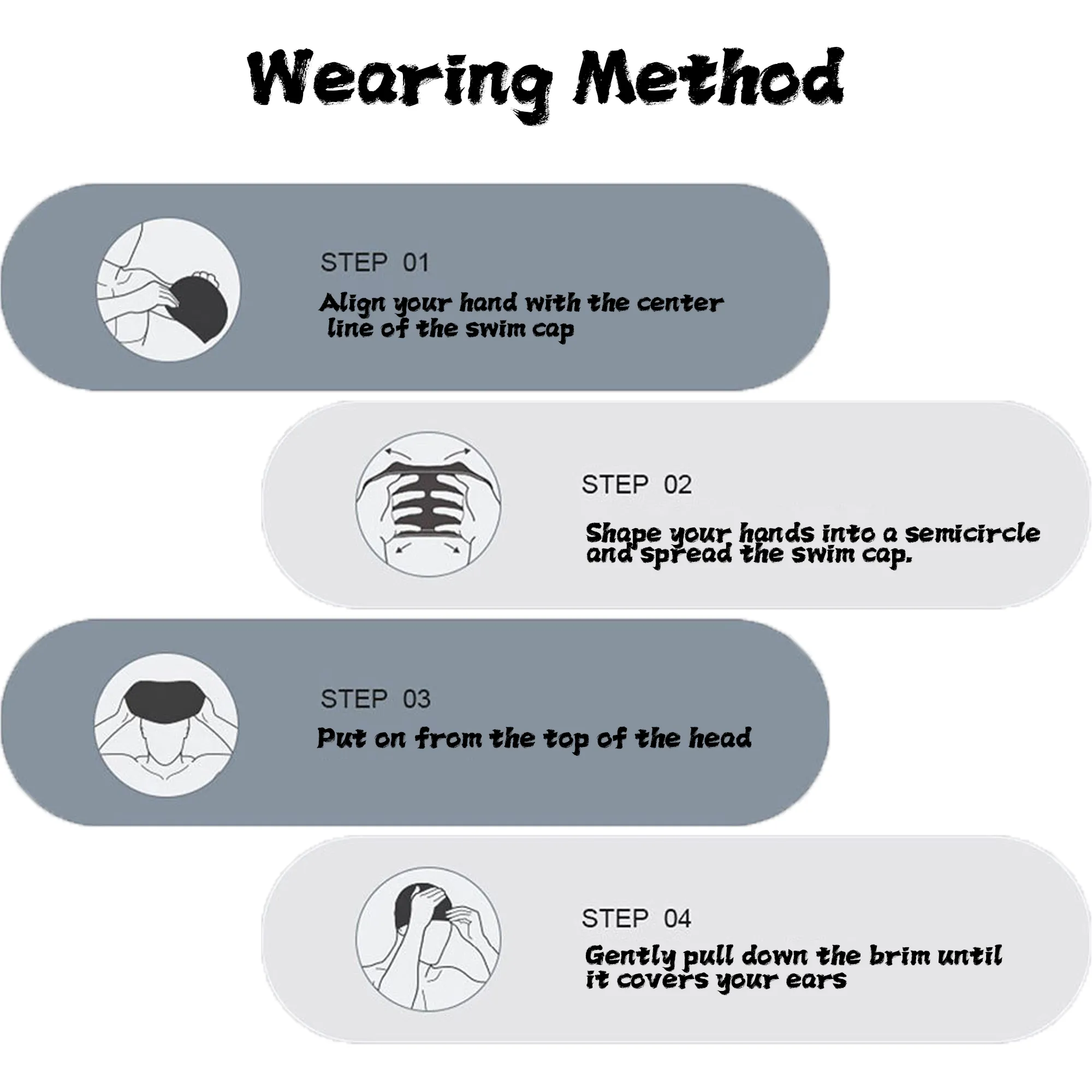 One-Tone Anti-Slip Silicone Swim Cap 5
