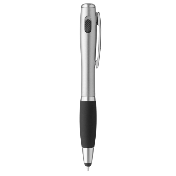 Curvaceous Stylus Ballpoint With Light 2