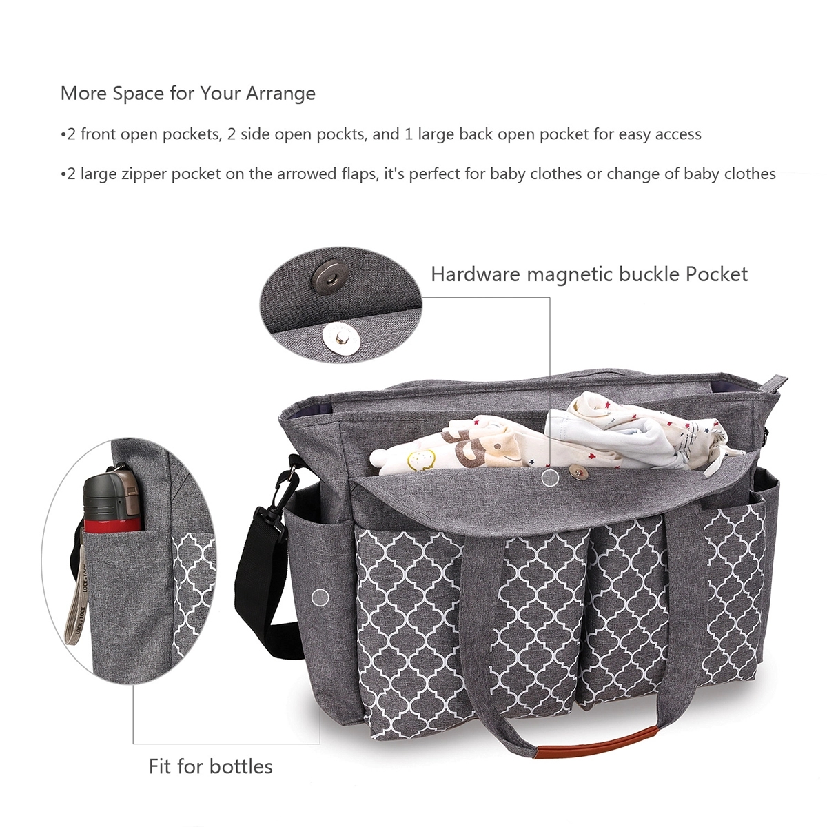 Tote Mommy Bag, custom tote bag with logo imprint 3