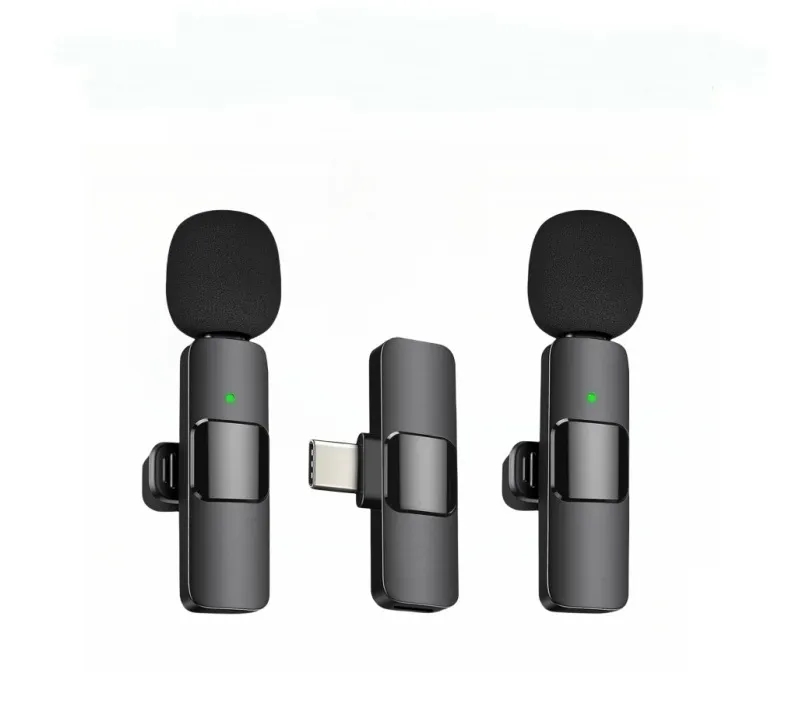 Mini Wireless Lavalier Lapel Microphone 6