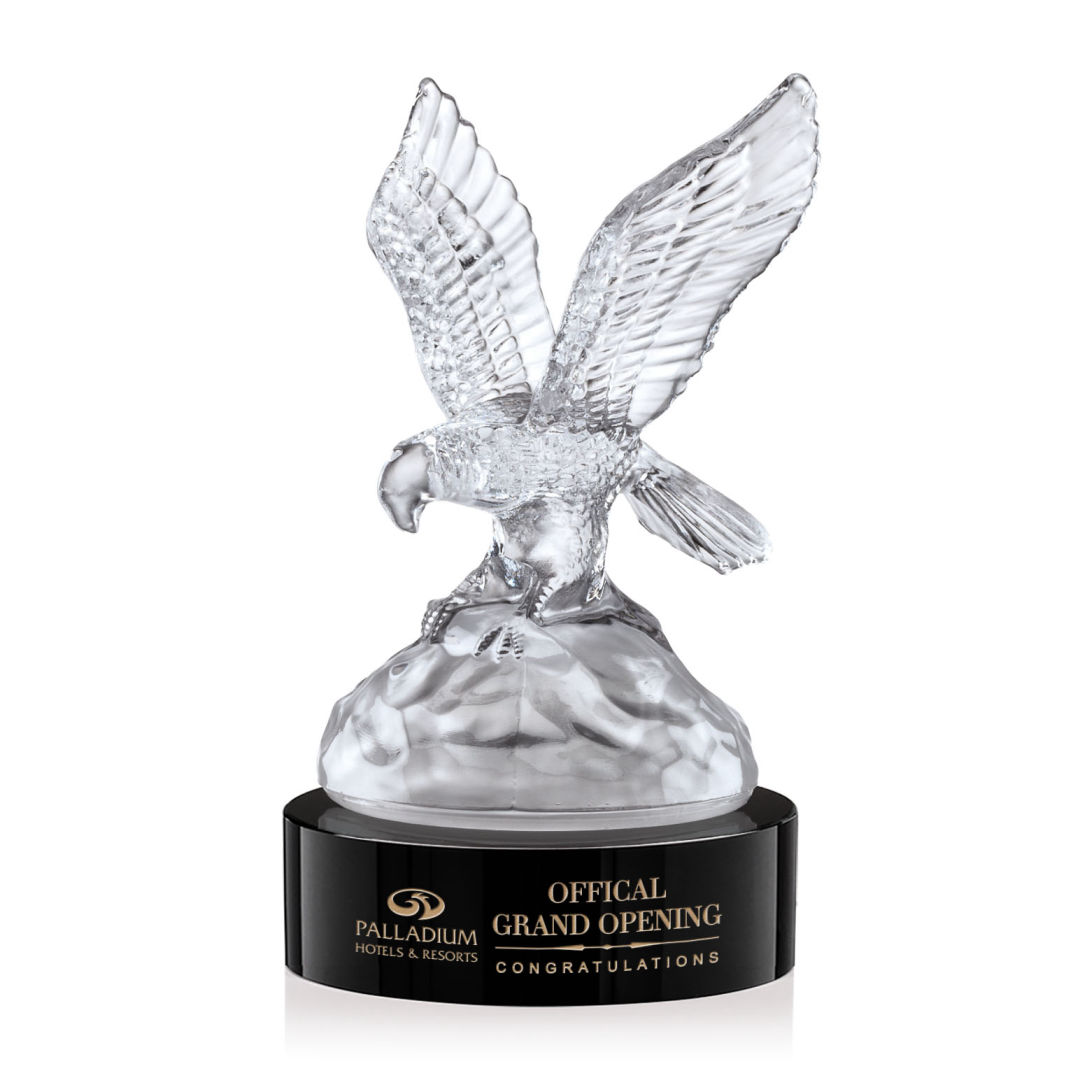 Buntingford Eagle on Black Base