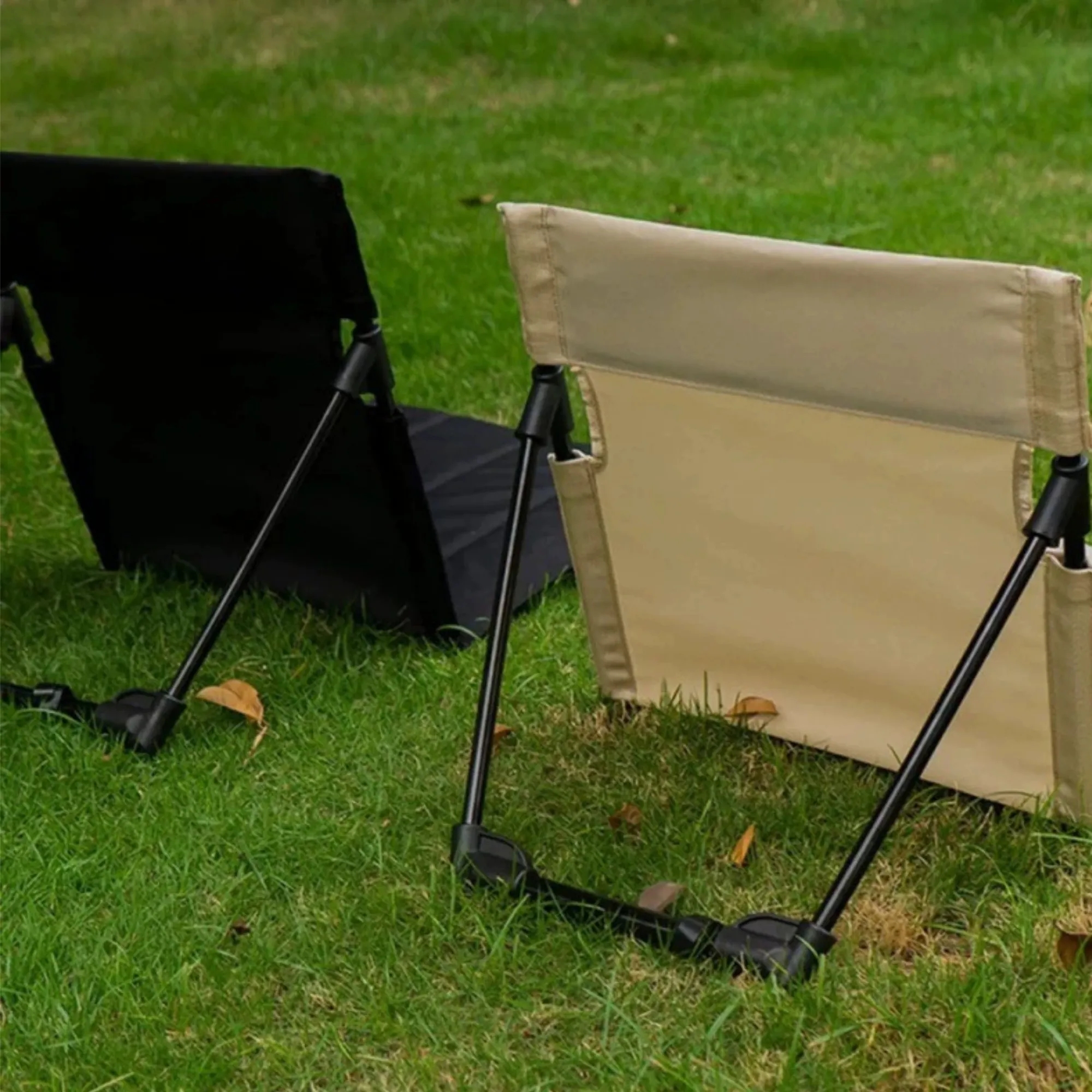 Outdoor Lawn Backrest Folding Beach Chair with Carry Bag 6