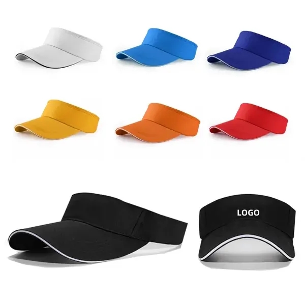 Outdoor Sports Sun Visor Hat - Lightweight Breathable 1