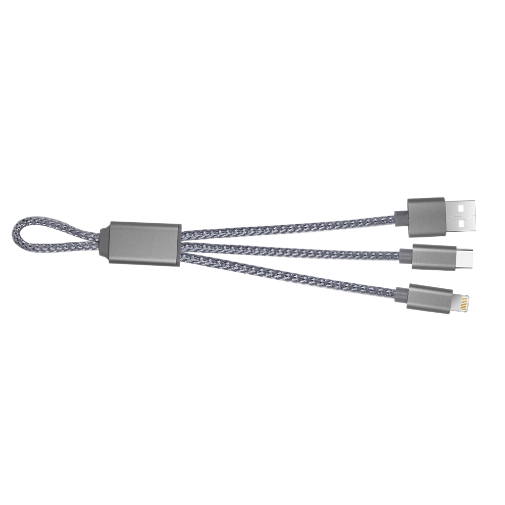 Harbor Charging Cables with Type C, IOS and Micro USB 6