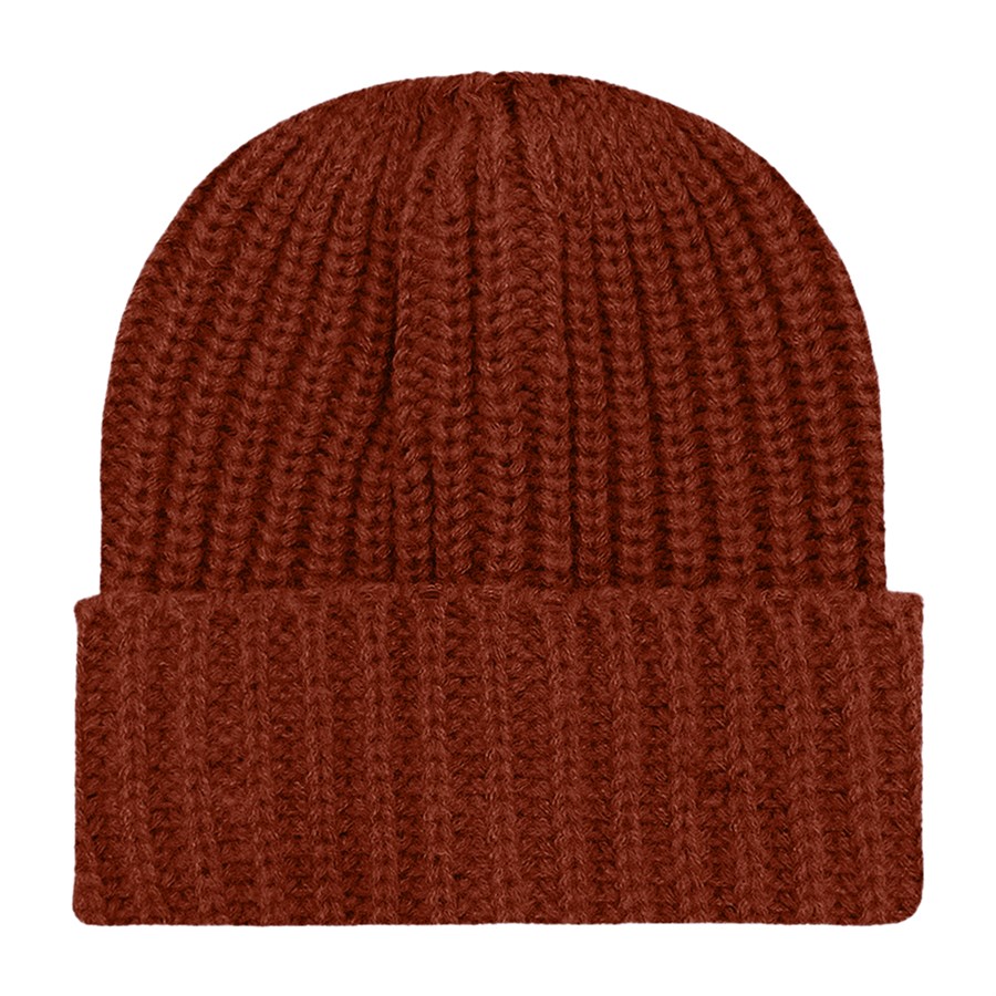 Chunky Ribbed Cuffed Beanie with Custom Logo - 100% Acrylic 5