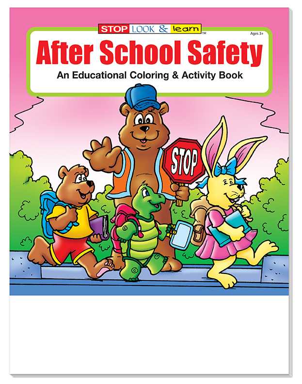 COLORING BOOK - After School Safety Coloring & Activity Book 2