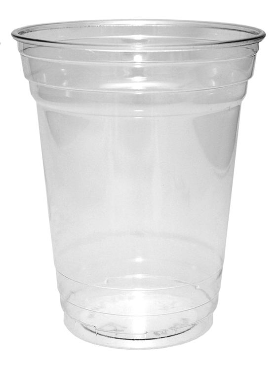 16 oz Soft Sided Plastic Cup with Automated Silkscreen Imprint