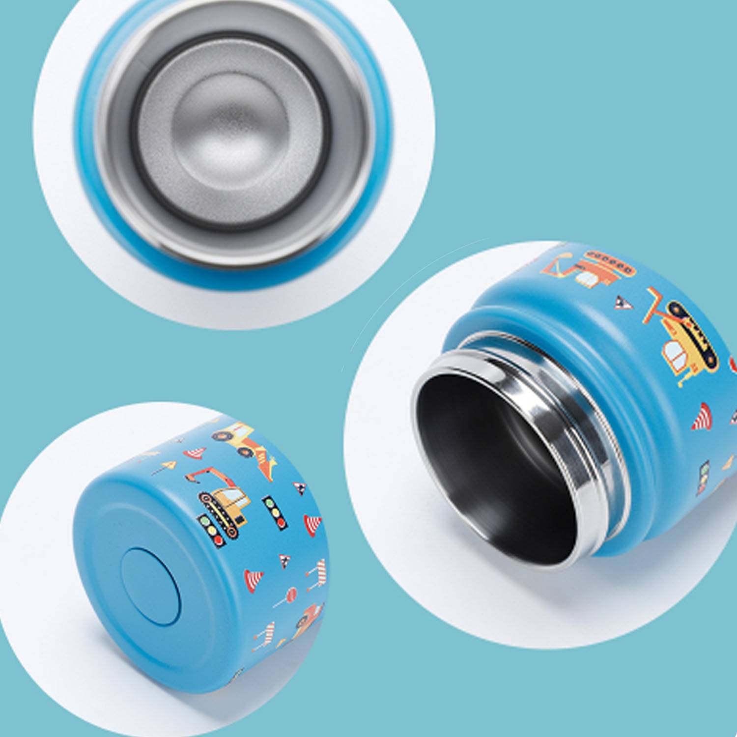 16oz Cartoon 304 stainless steel Water Bottle 5