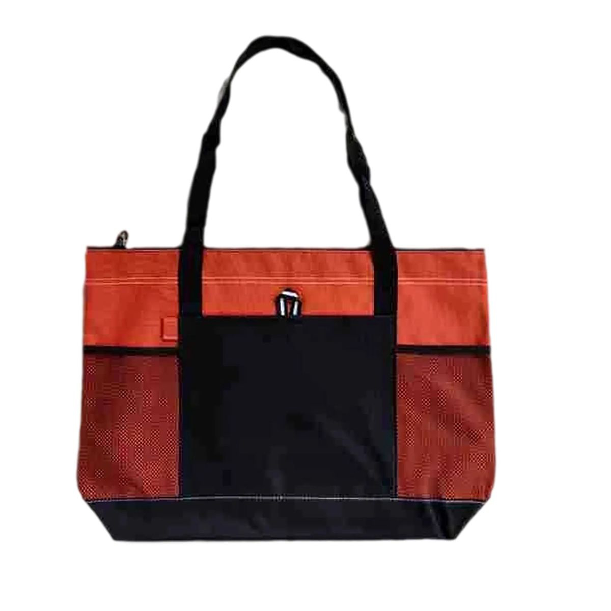 Zippered Polyester Tote for Office or Errands 8