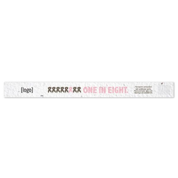 Breast Cancer Awareness - Seed Paper Wristband 9