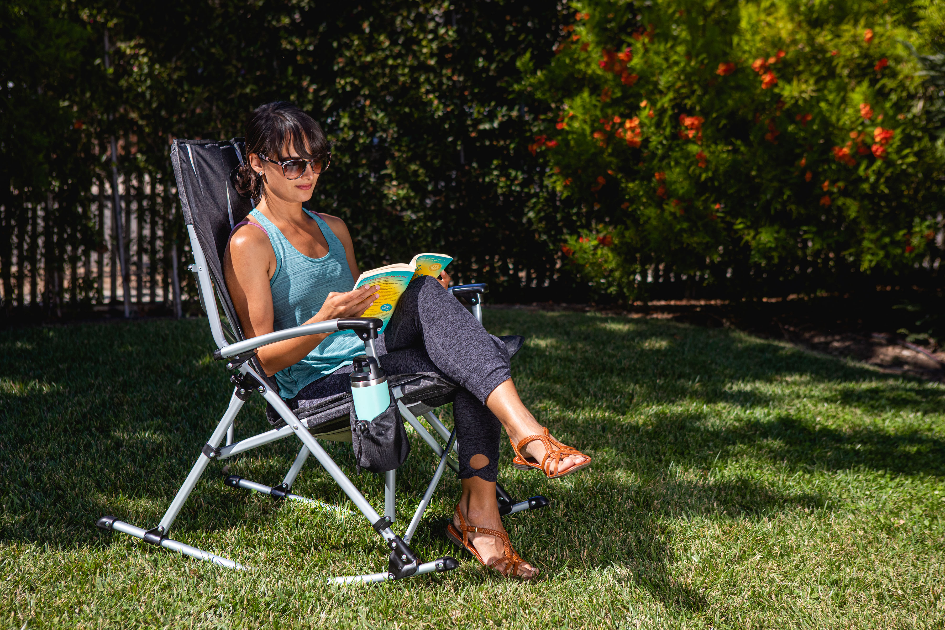 Outdoor Rocking Camp Chair 4