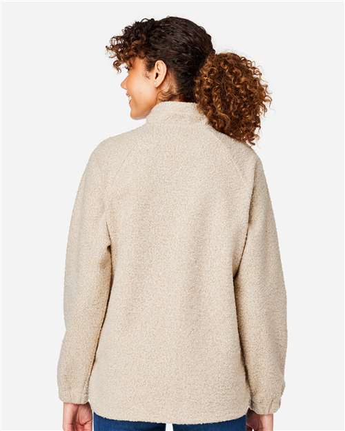 Women's Aura Sweater Fleece Quarter-Zip Pullover - NE713W 23