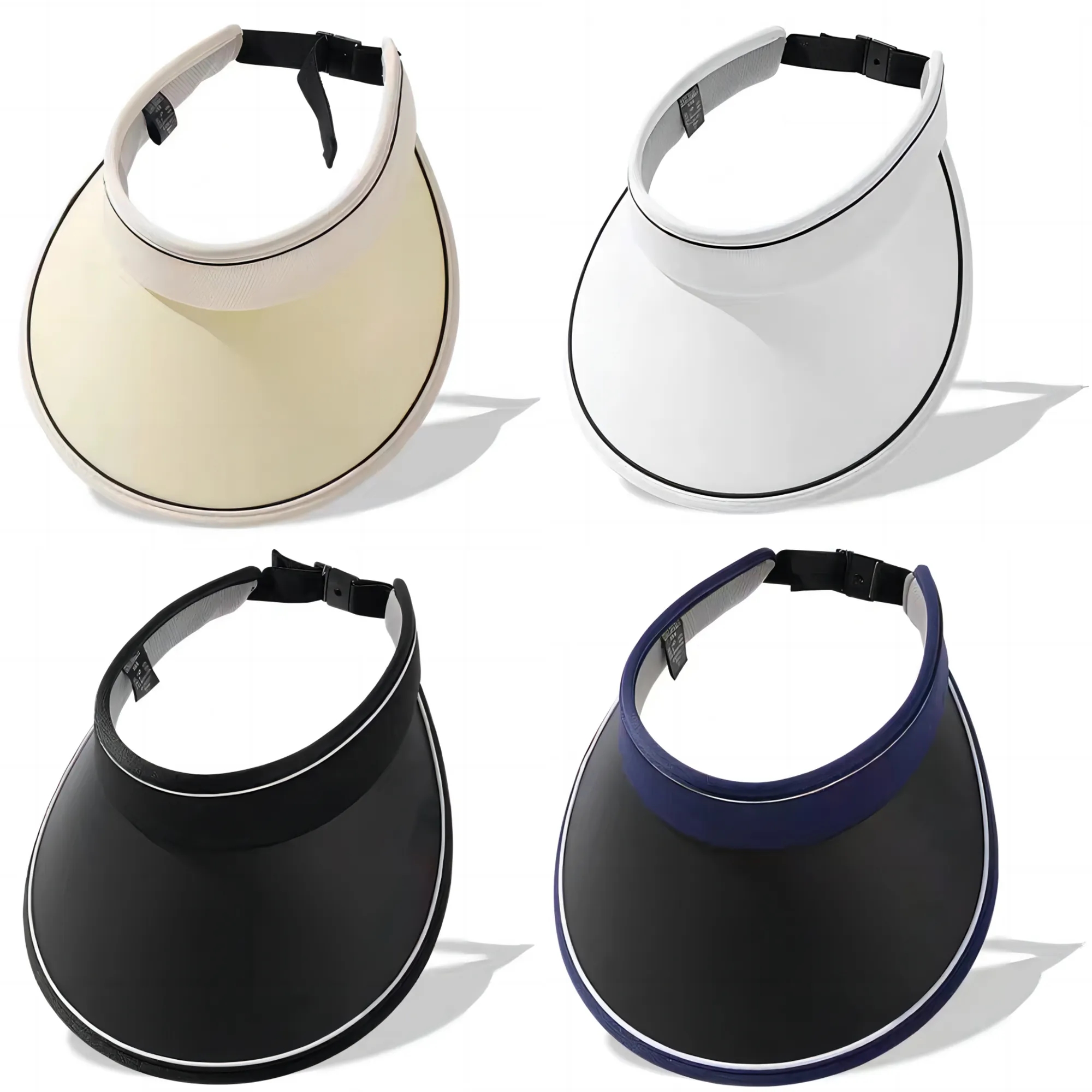 Collapsible Adjustable Gradient Empty Top Sun Protection Hat
