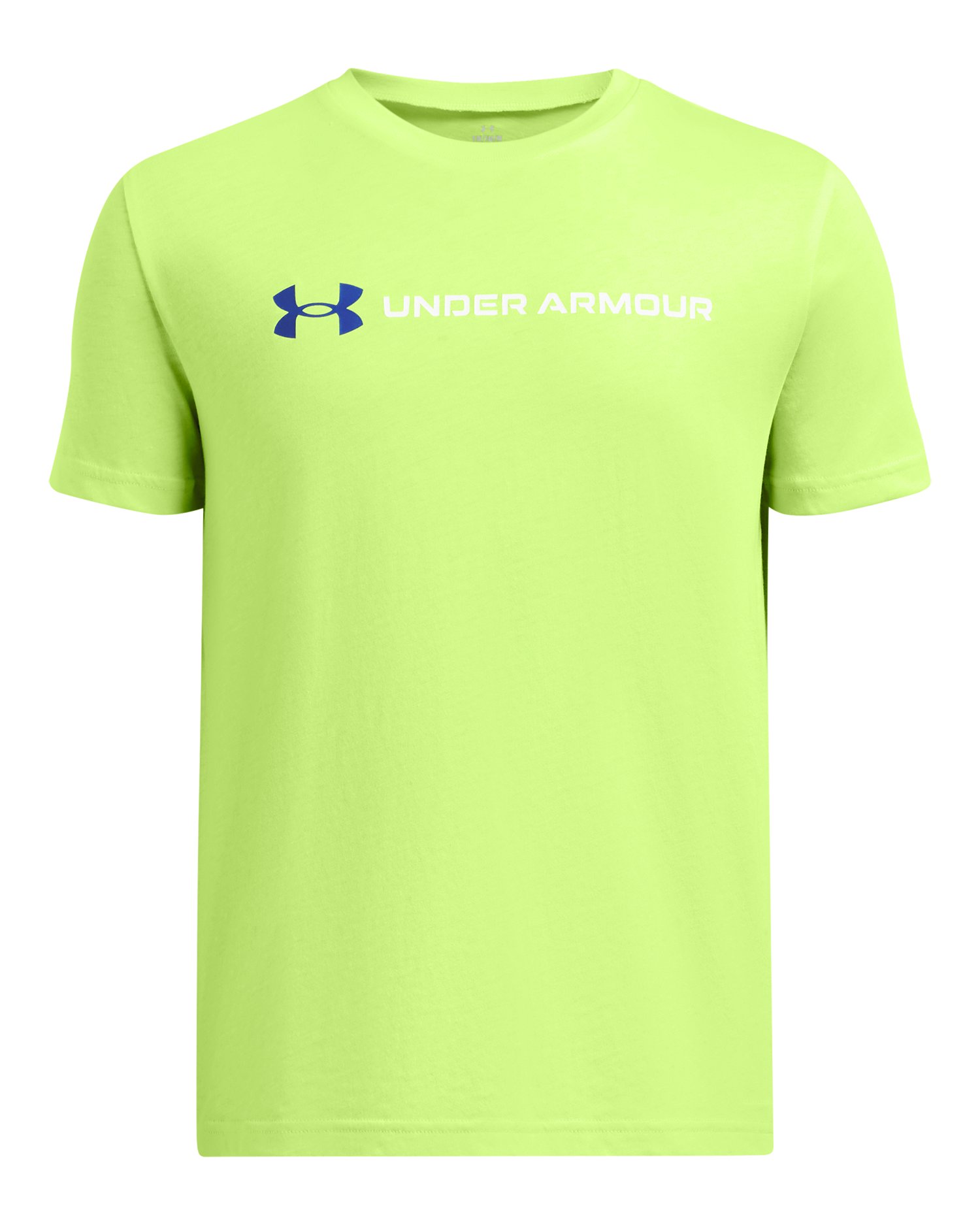 UA Logo Wordmark Boys' Short Sleeve 6