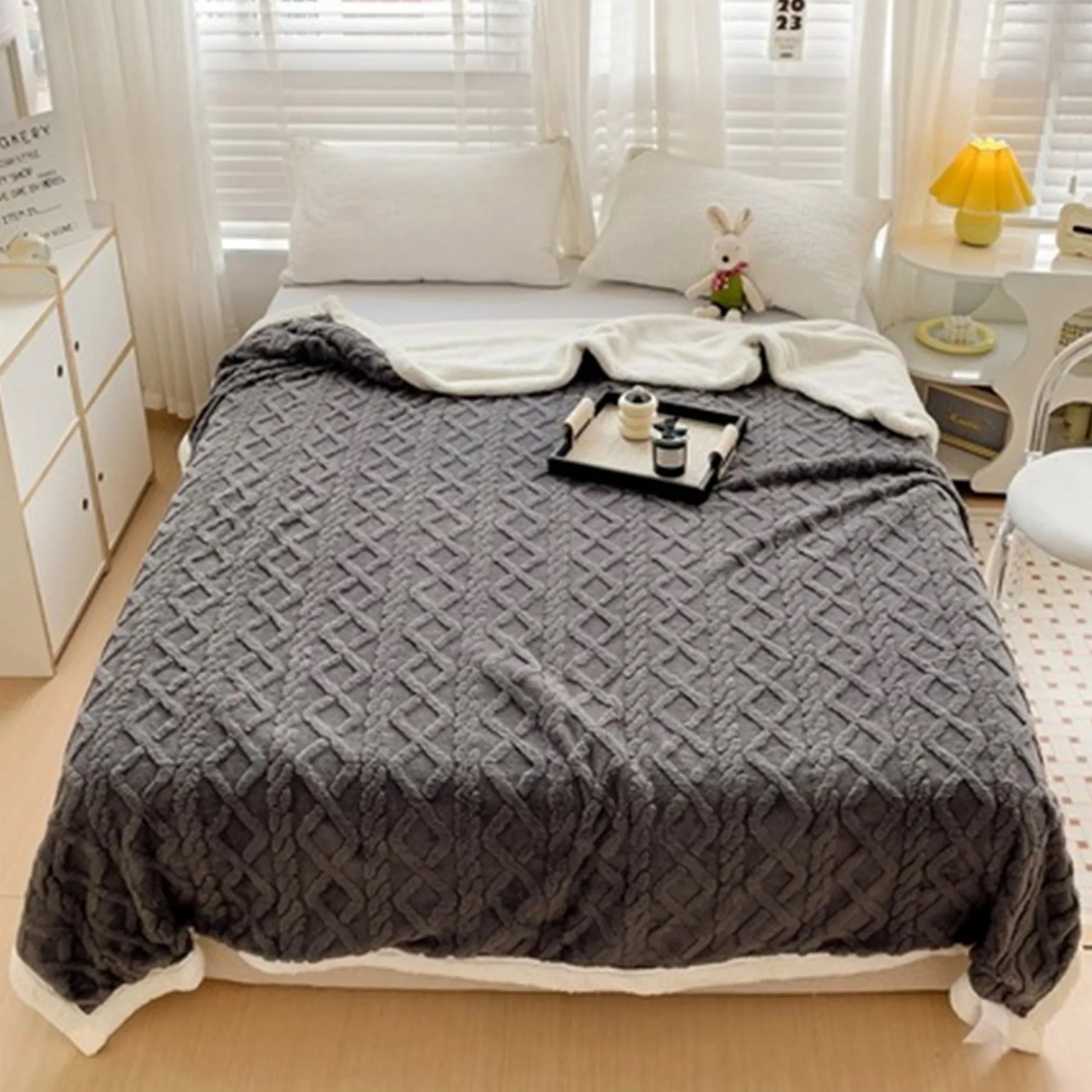 Sherpa Throw Blanket 6