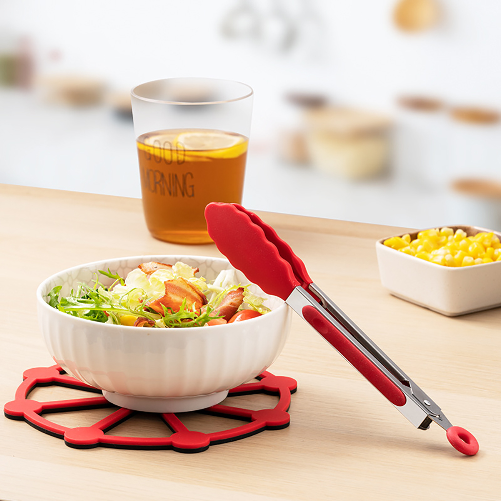Kitchen BBQ Cooking Tongs 4